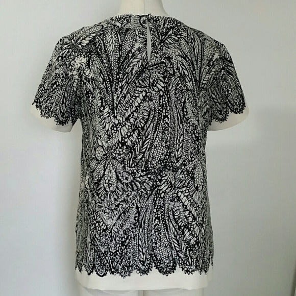 Ann Taylor Loft print top - Picture 2 of 4